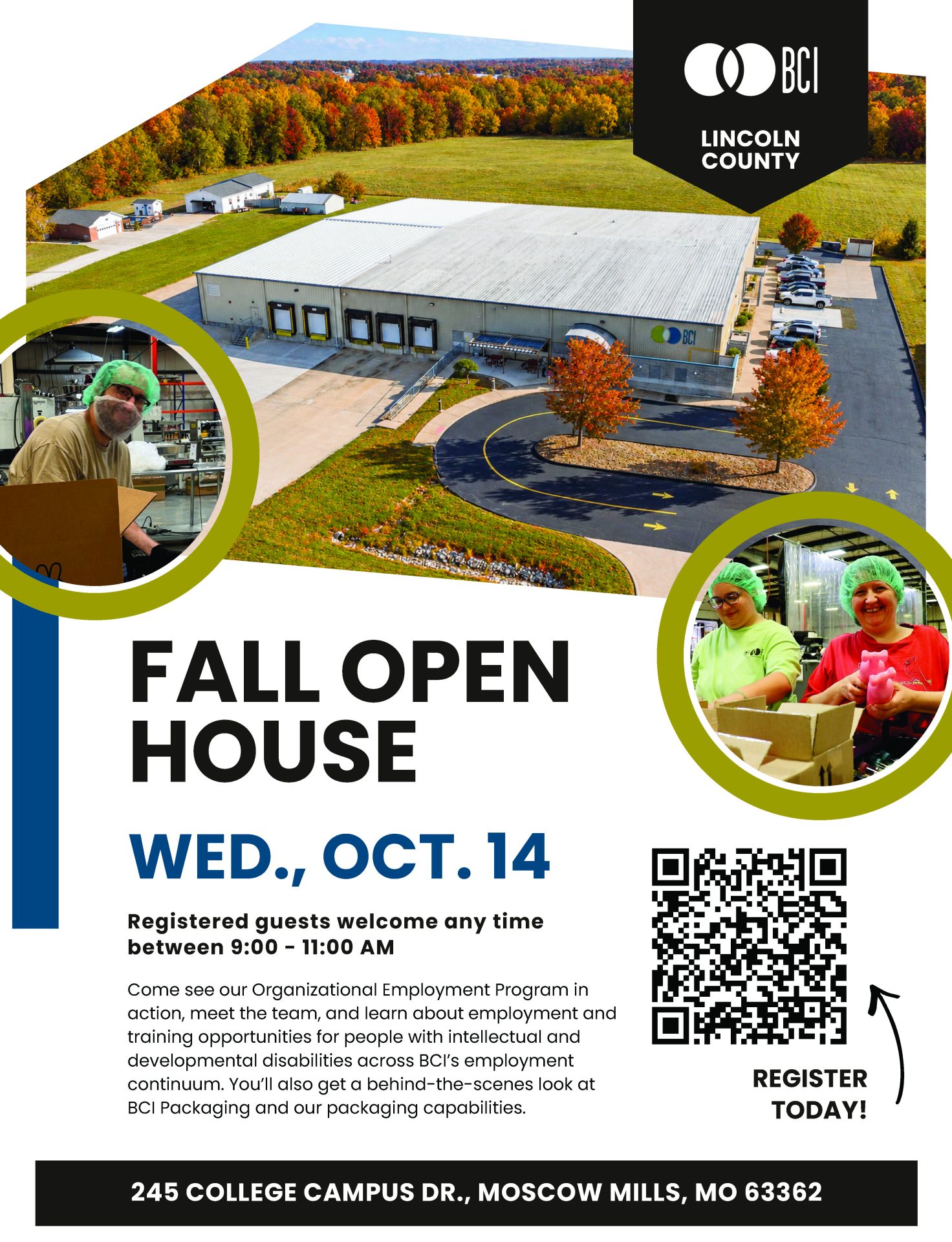 Fall Open House LC flier 2026